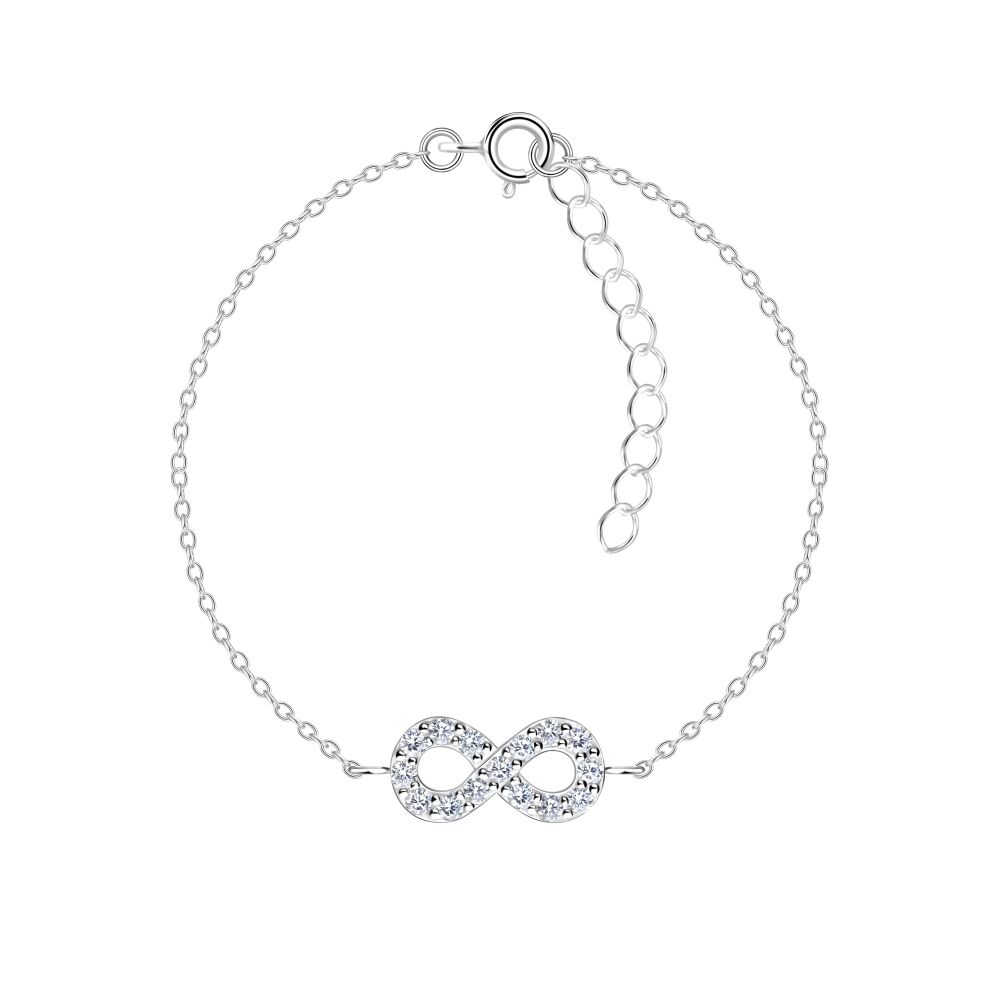 Armband Infinity aus 925 Silber Damen