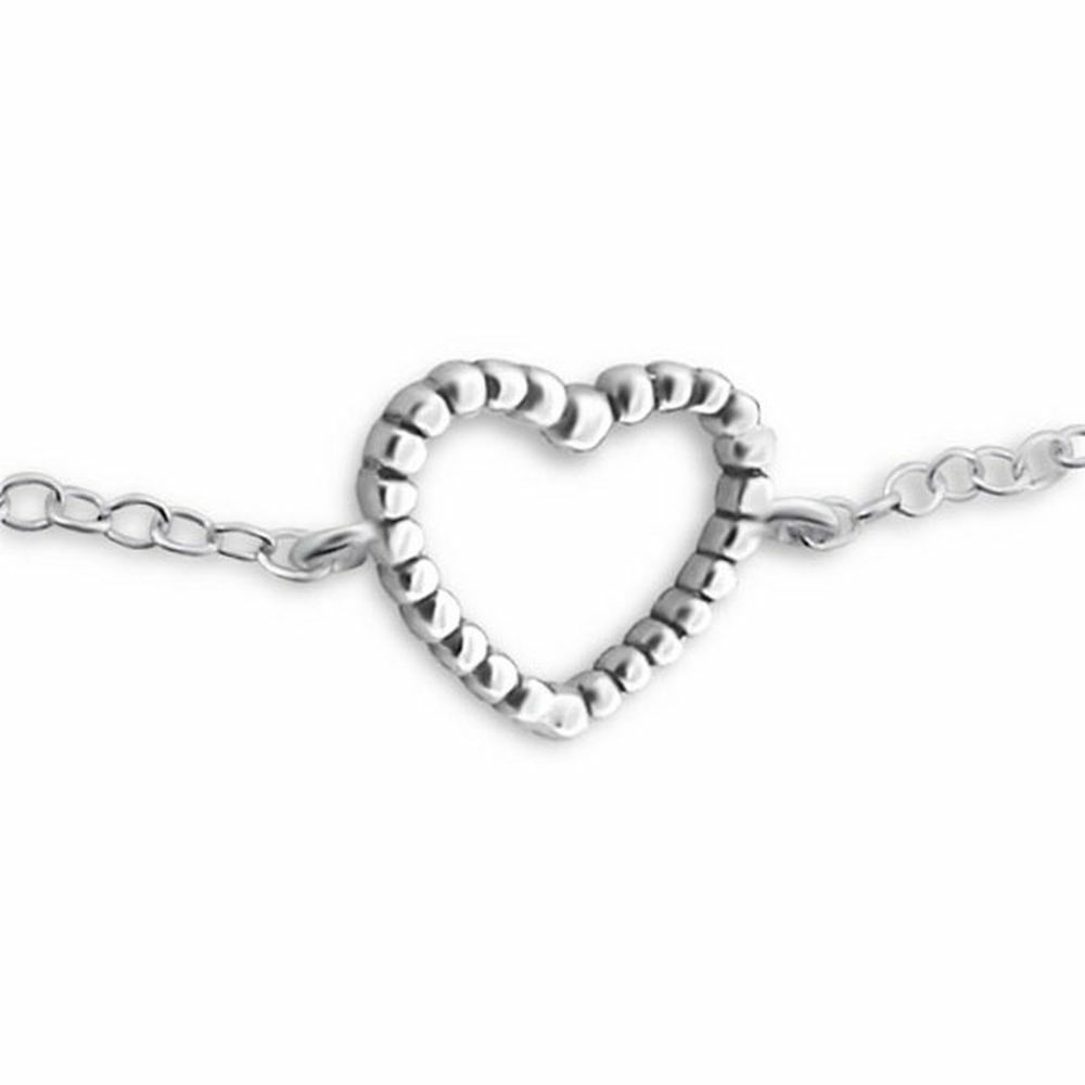 Armband Herz Silber aus 925 Silber Damen