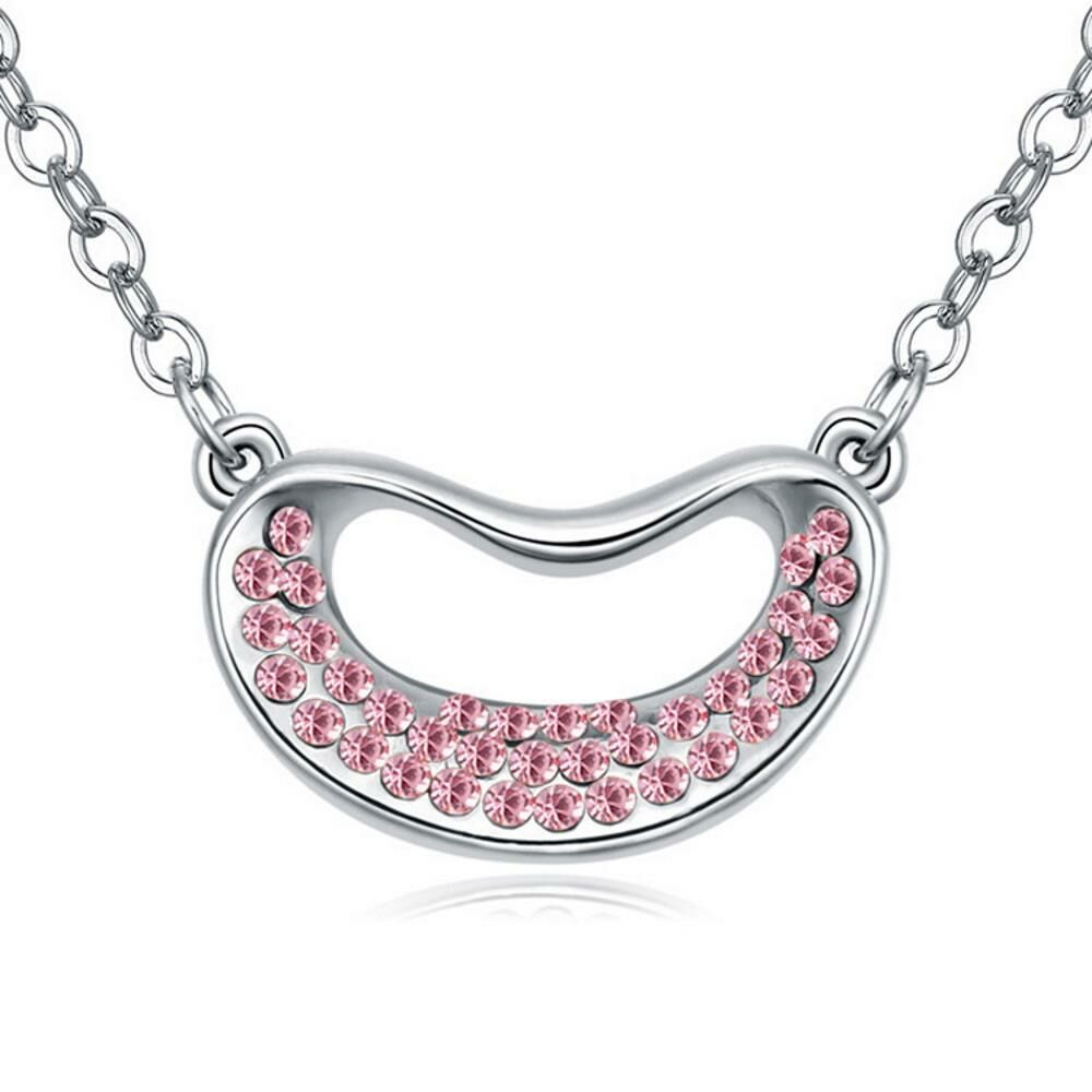 Kette Crazy Pink Silber aus Messing Damen