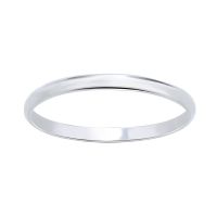 Ring klassisch schmal aus 925 Silber Unisex