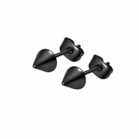 Ohrstecker Kegel 5mm aus Edelstahl Unisex