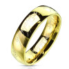 Ring mit elbischem Schriftzug gold aus Edelstahl Unisex 54 (17.2)