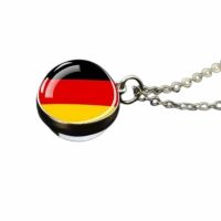 Kette Deutschland Silber aus Edelstahl Unisex